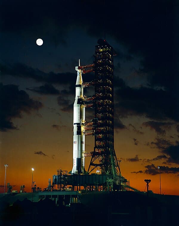 Saturn V, Apollo 4, NASA 1967