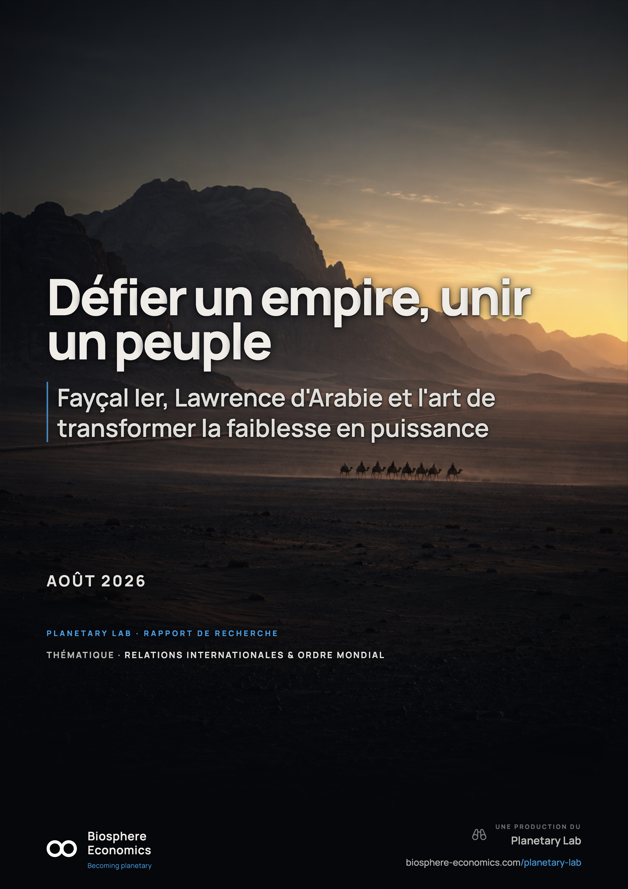 Couverture du rapport